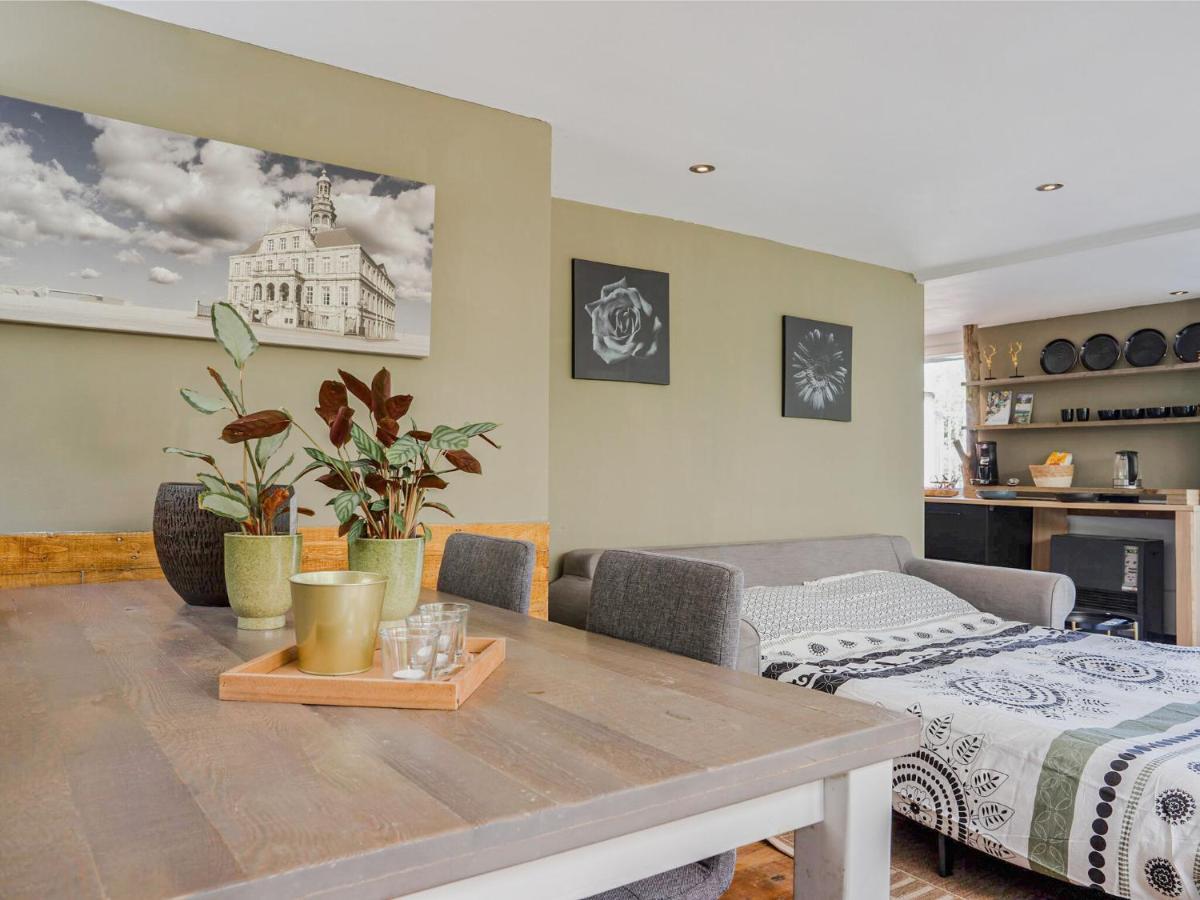 Upscale Bungalow In Lanaken With Private Garden Экстерьер фото
